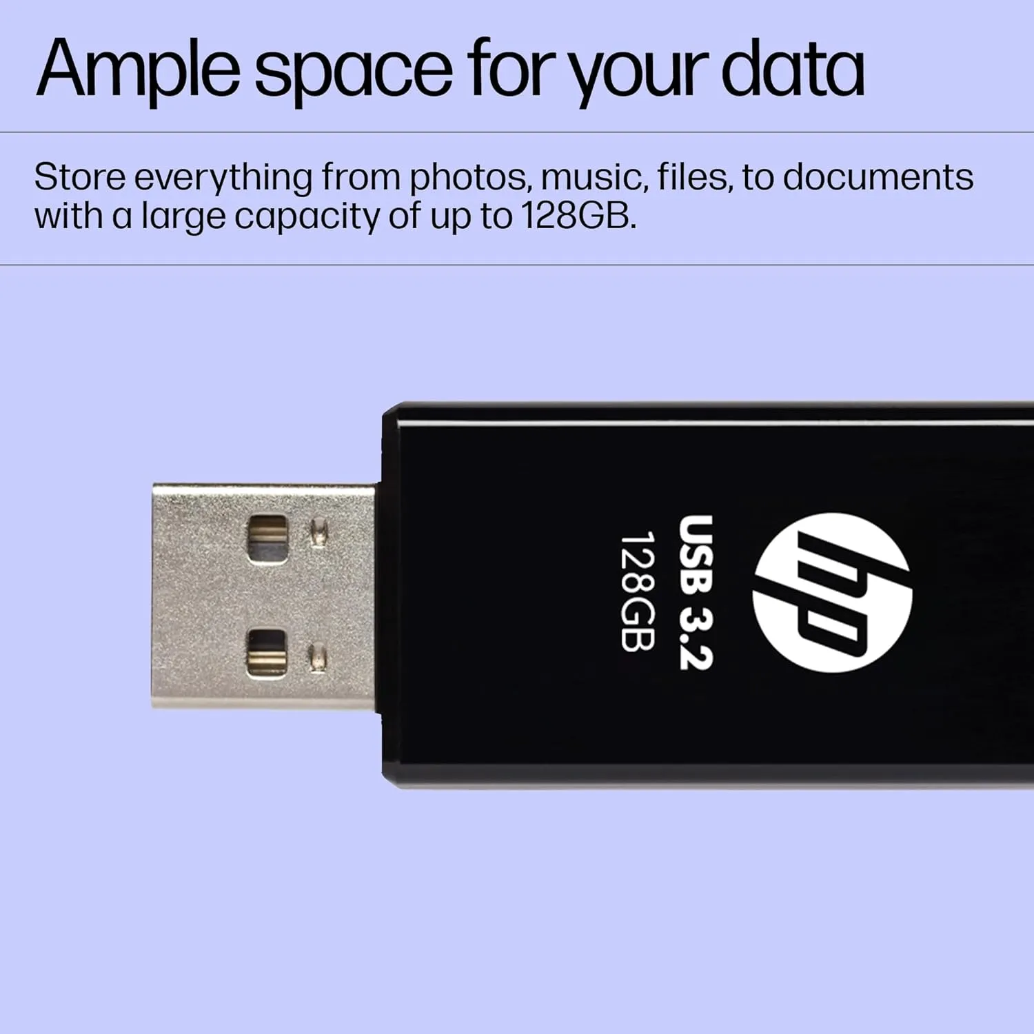 HP Pendrive 712w 128GB USB 3.2 (Black) view 4